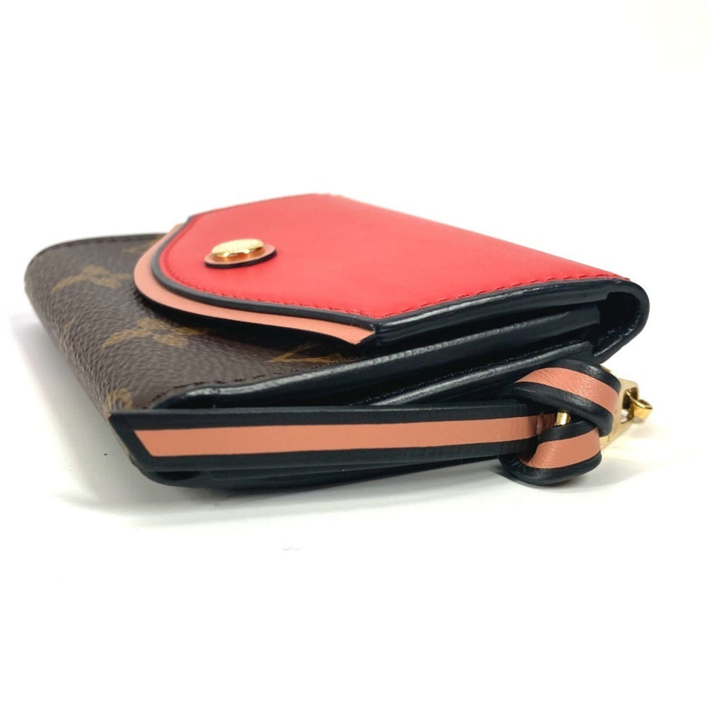 Sarah Tuileries Wallet Monogram Canvas and Leather