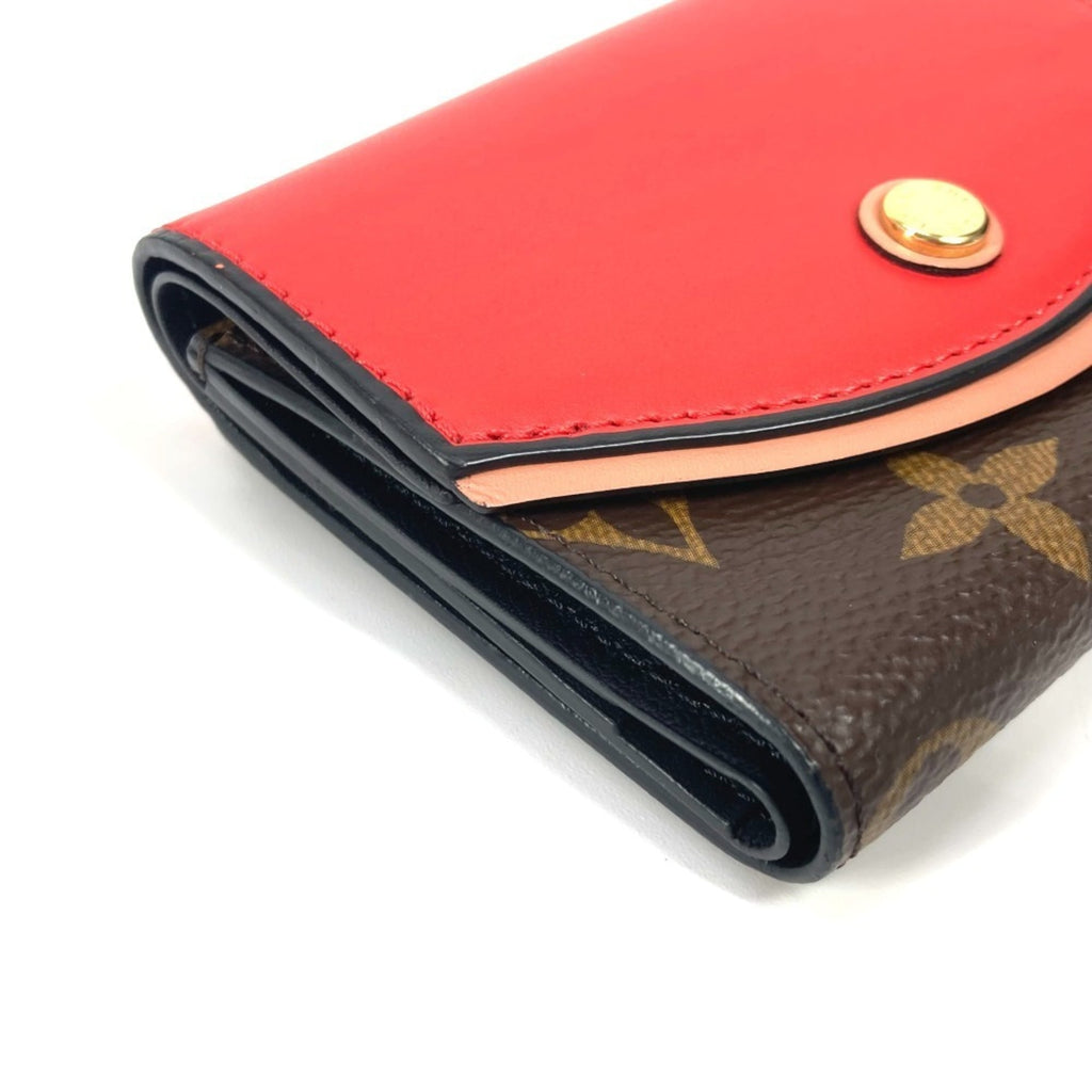 Sarah Tuileries Wallet Monogram Canvas and Leather