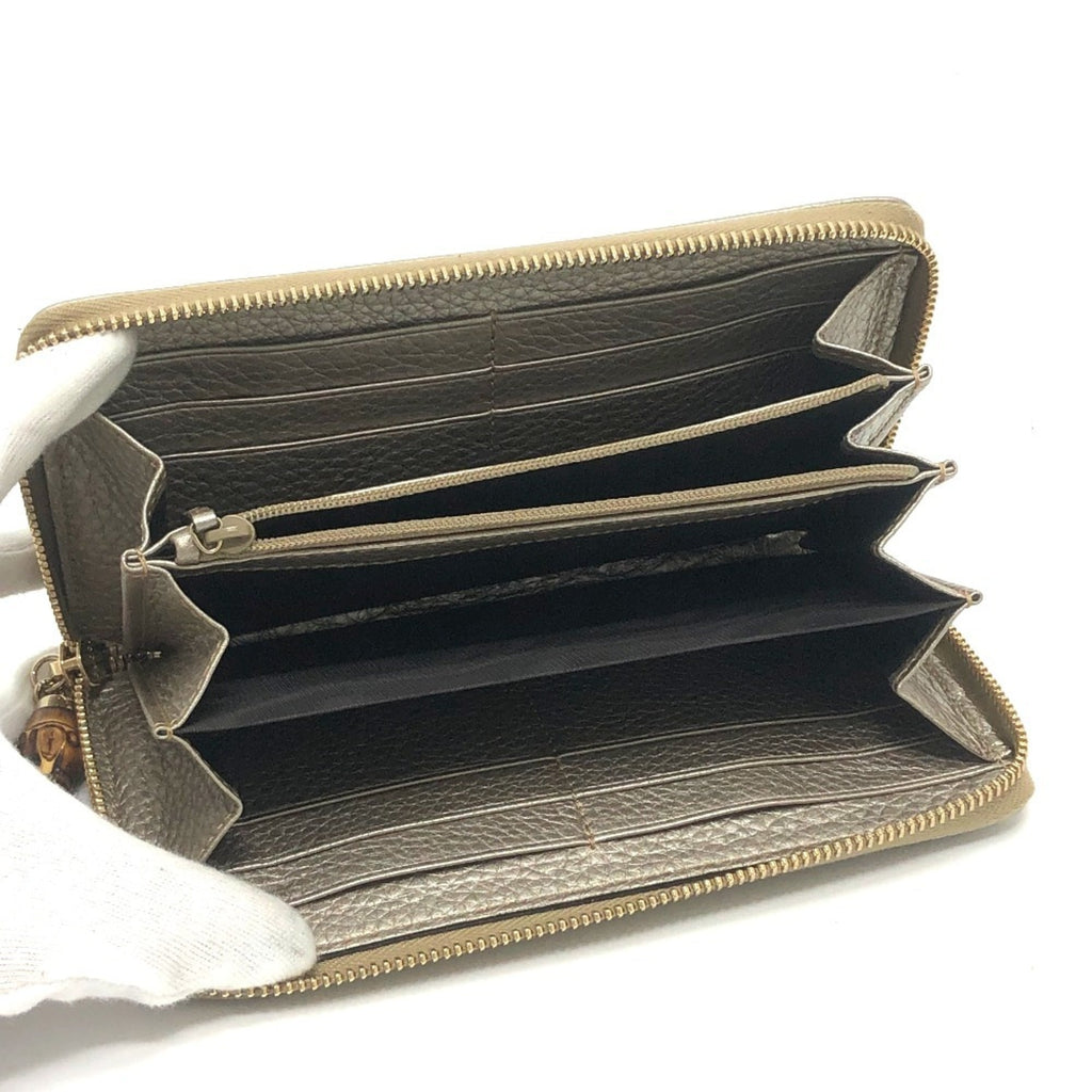 GG Marmont Zip Around Wallet Leather
