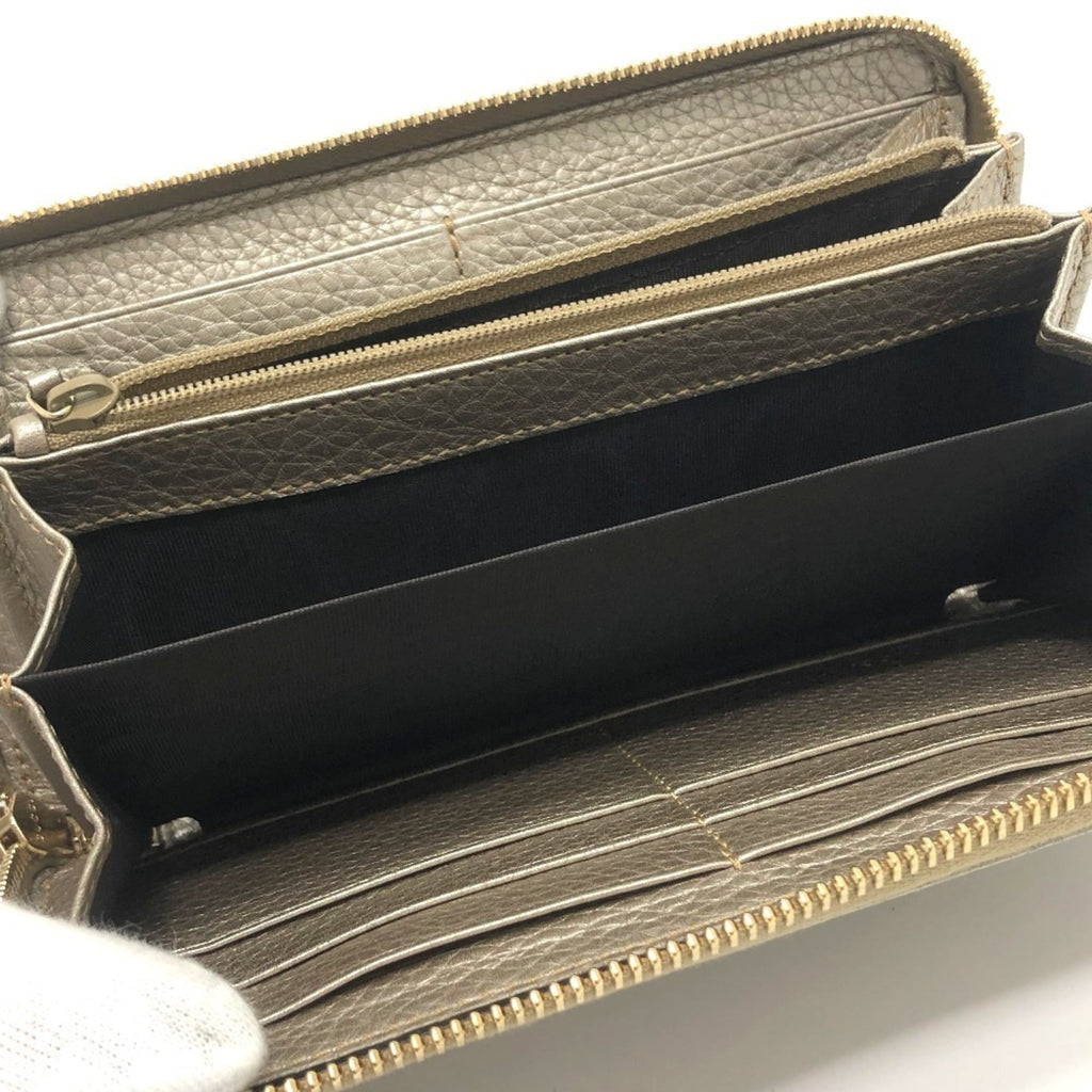 GG Marmont Zip Around Wallet Leather