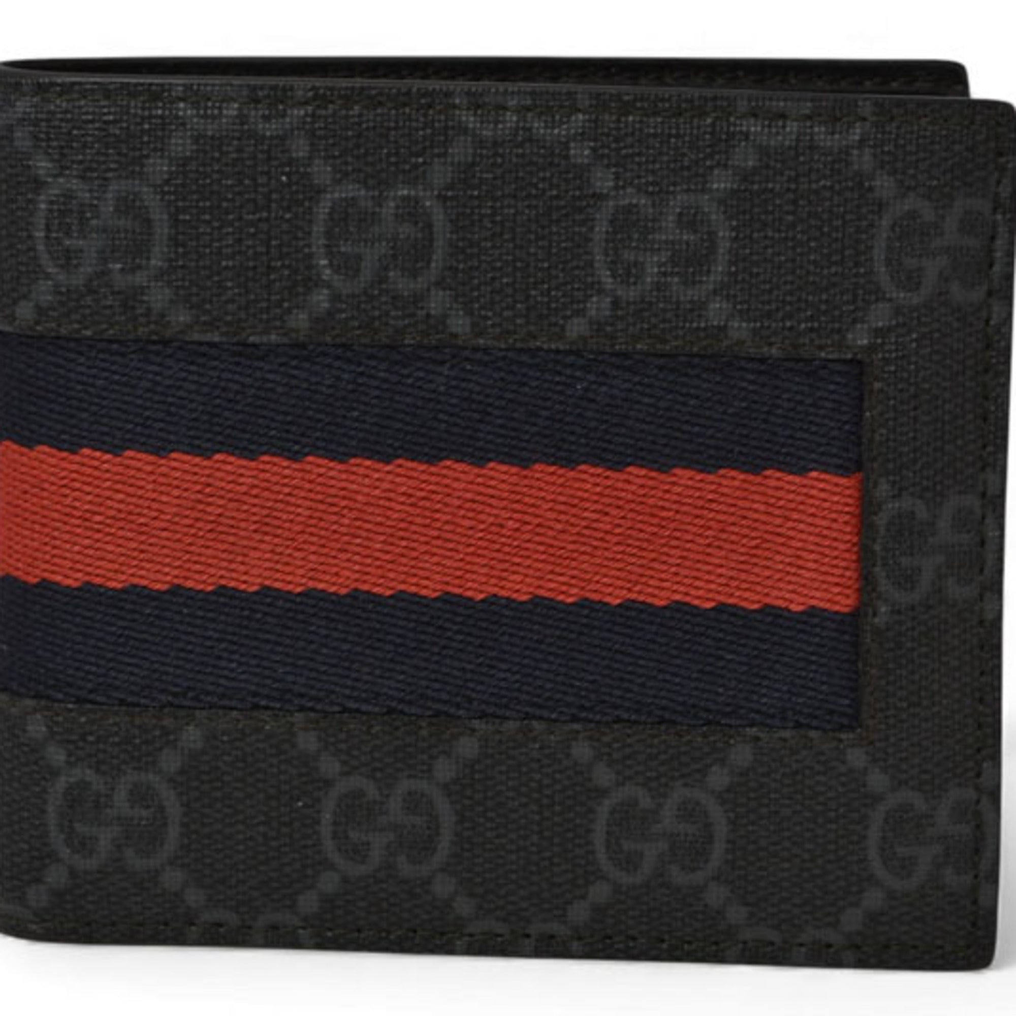 Web Bifold Wallet GG Coated Canvas