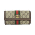 Ophidia Continental Wallet GG Coated Canvas