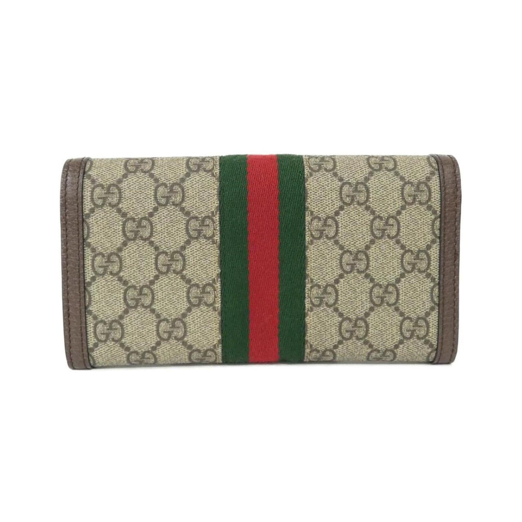 Ophidia Continental Wallet GG Coated Canvas