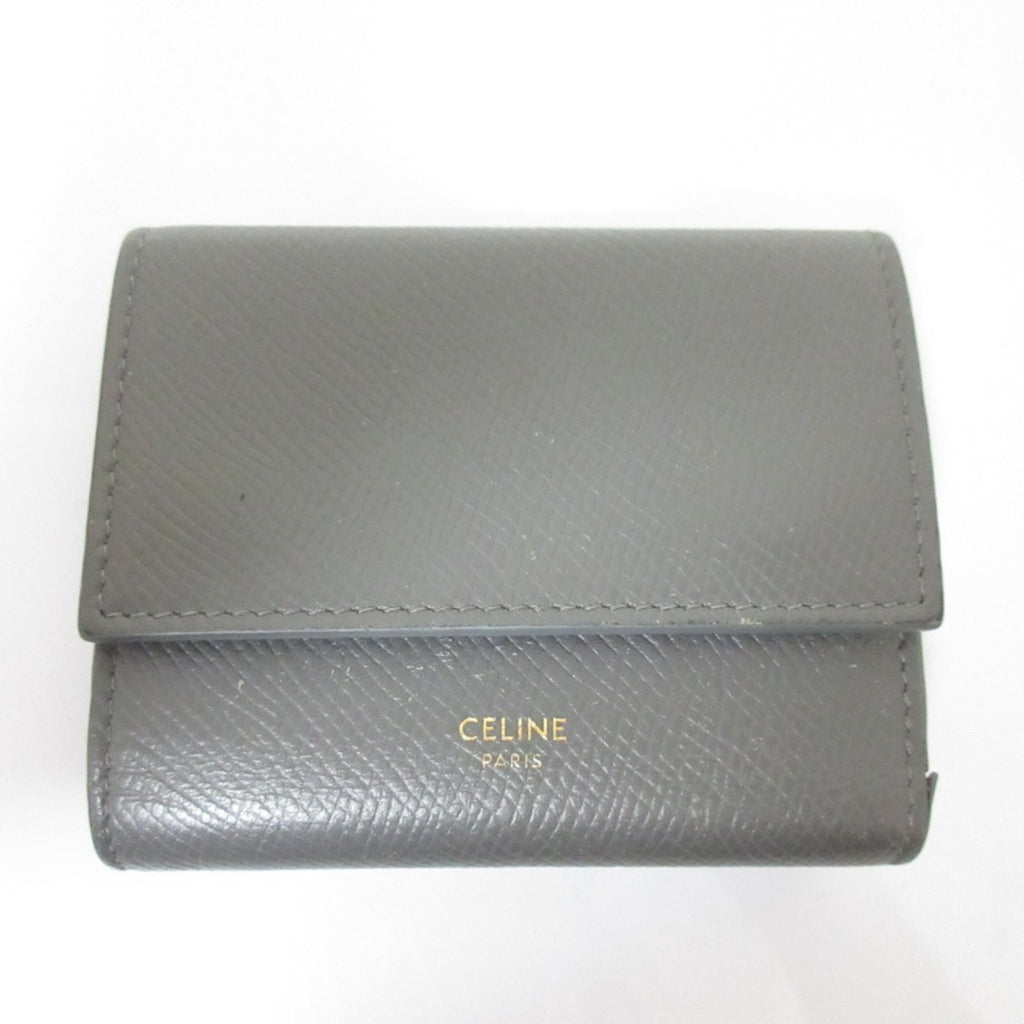 Trifold Wallet Leather Compact