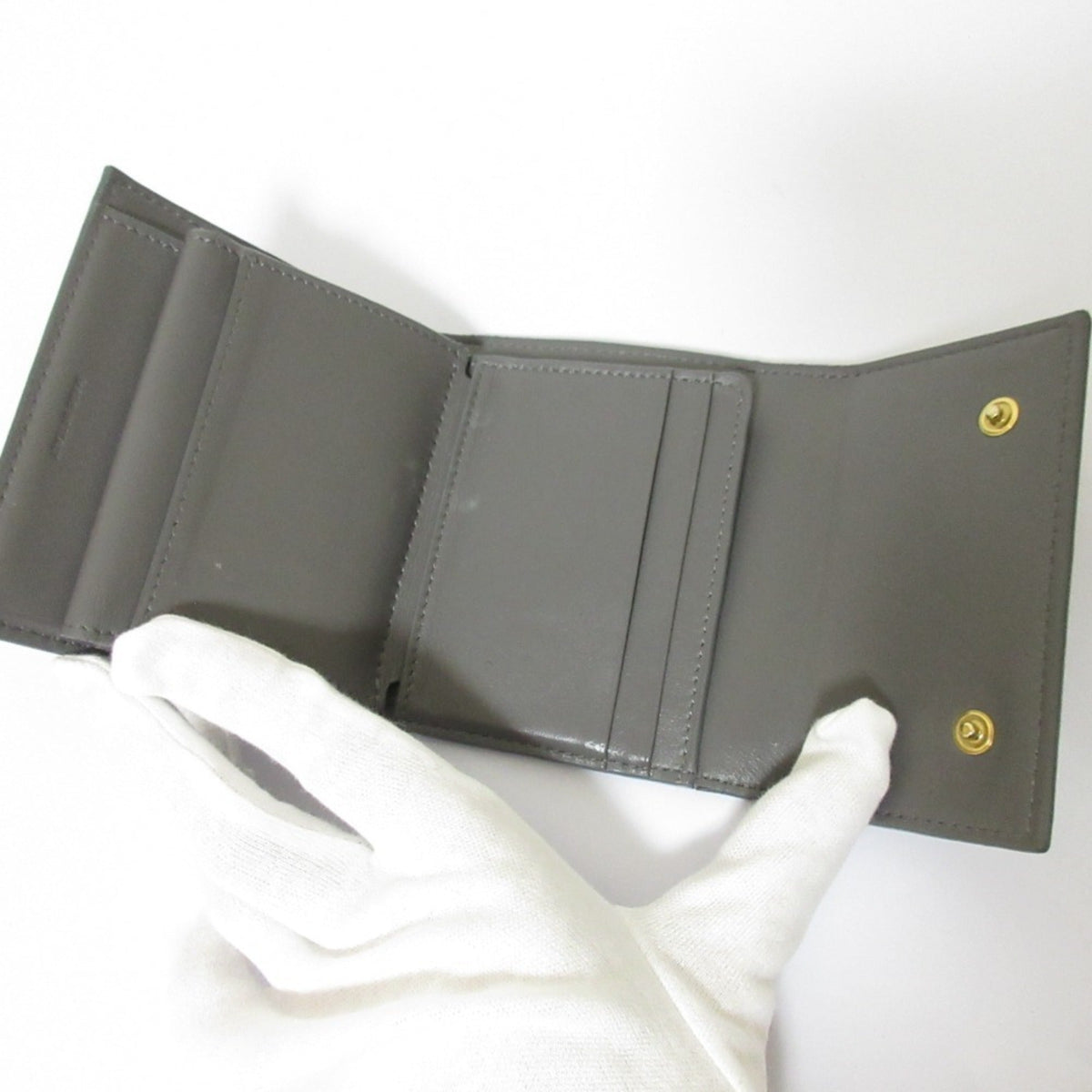 Trifold Wallet Leather Compact