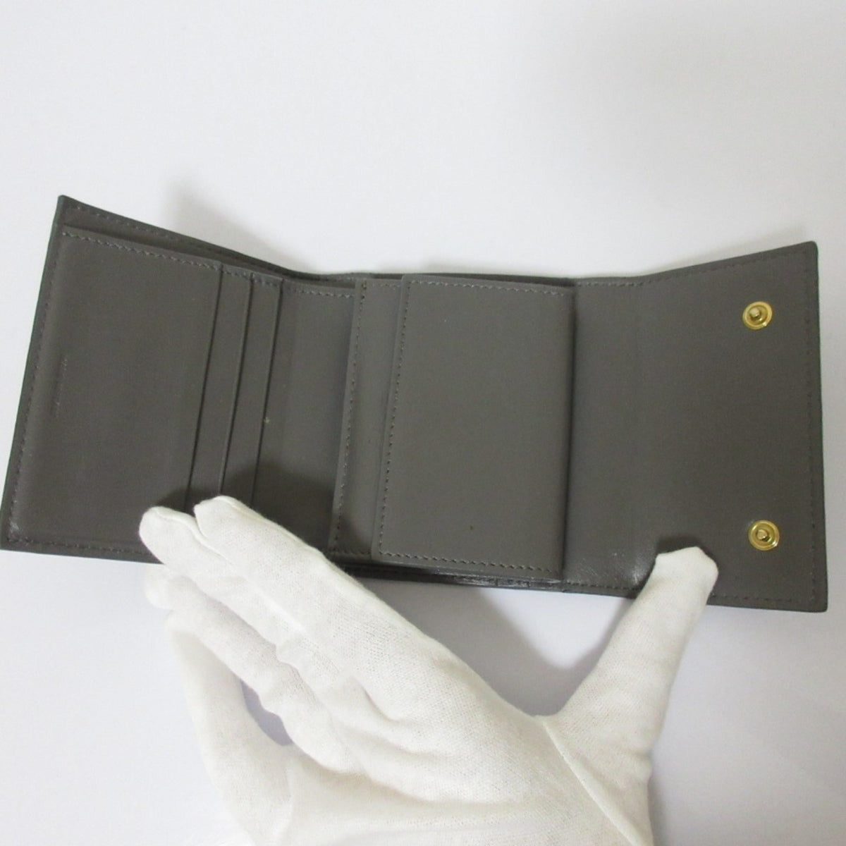 Trifold Wallet Leather Compact