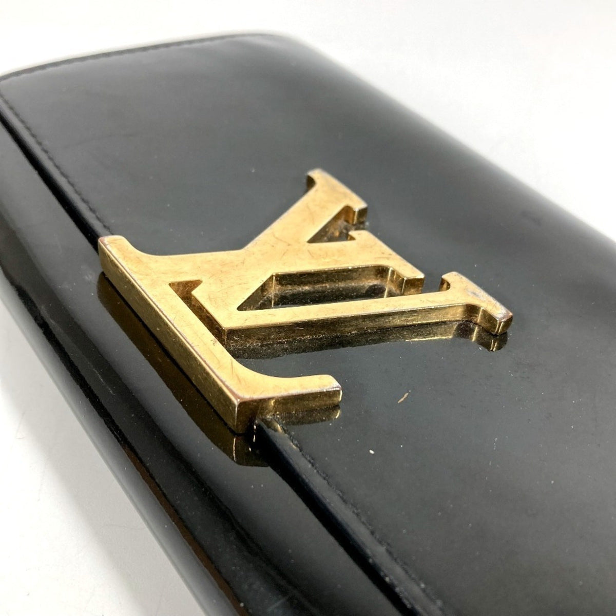 Louise Wallet Patent Long