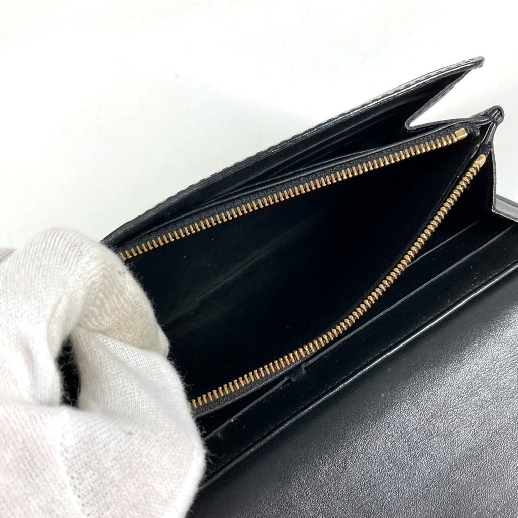 Louise Wallet Patent Long