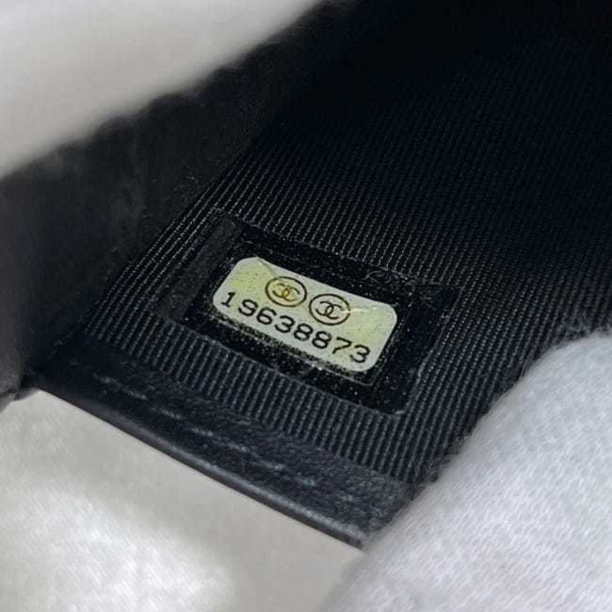 L-Yen Wallet Quilted Caviar