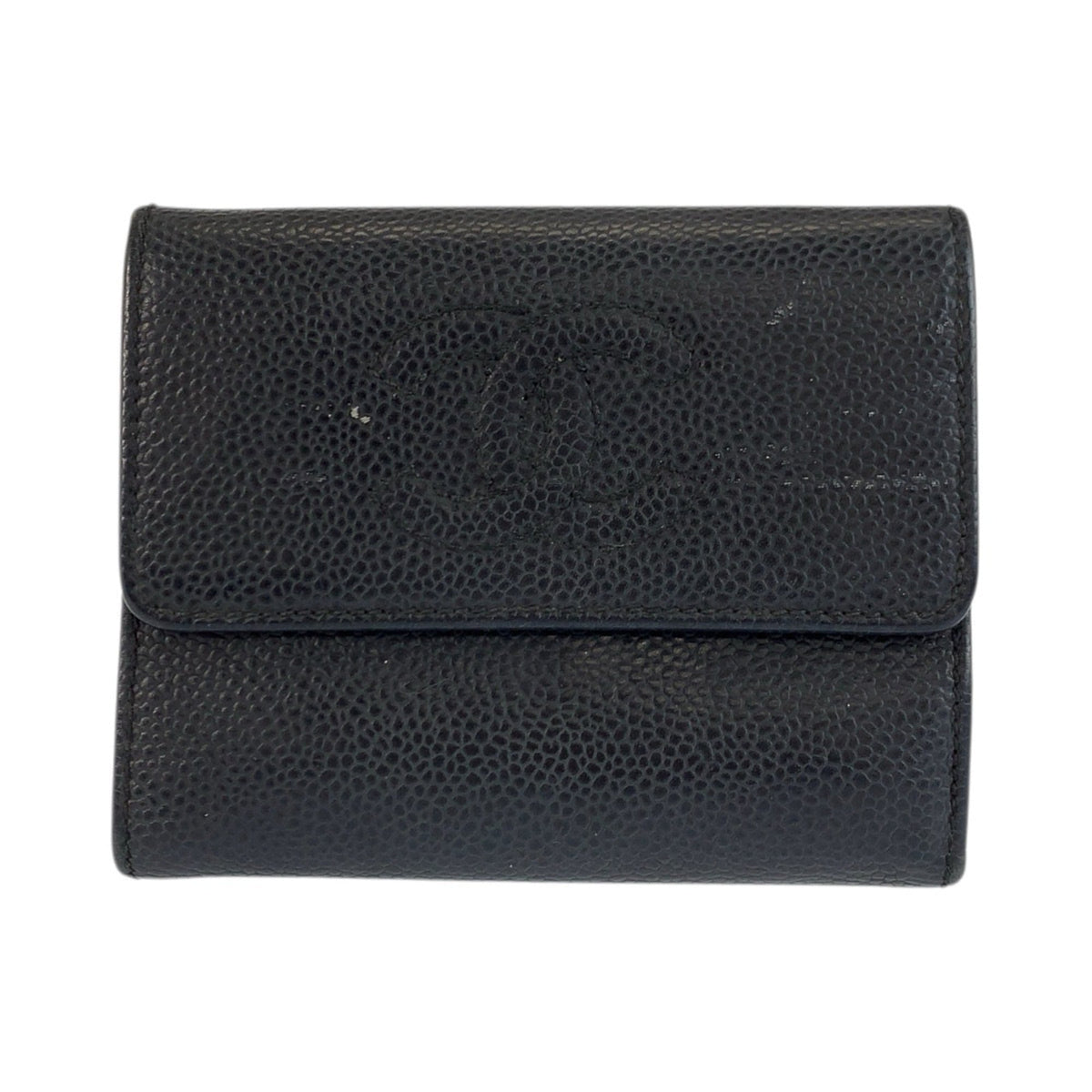 CC Compact Wallet Caviar