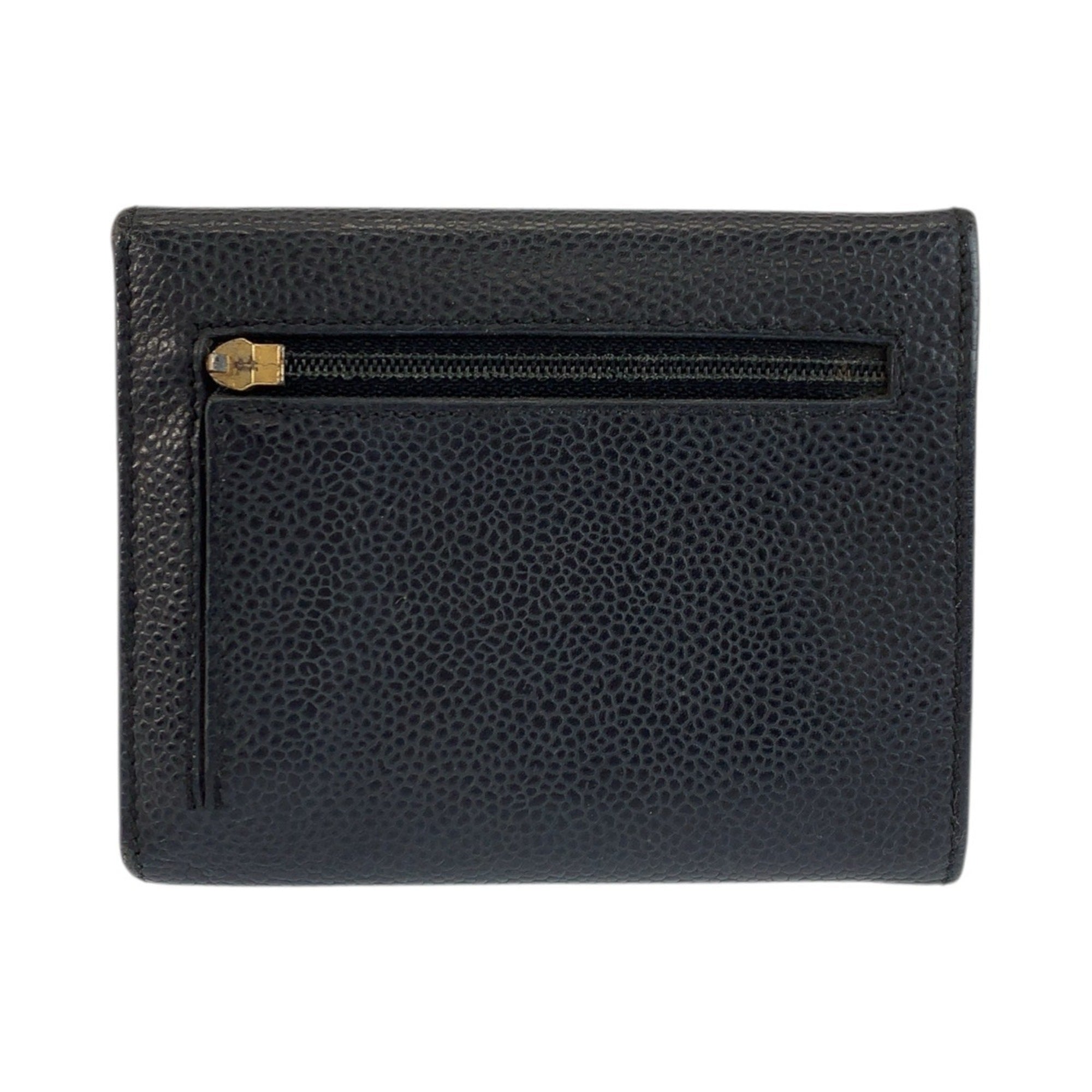 CC Compact Wallet Caviar