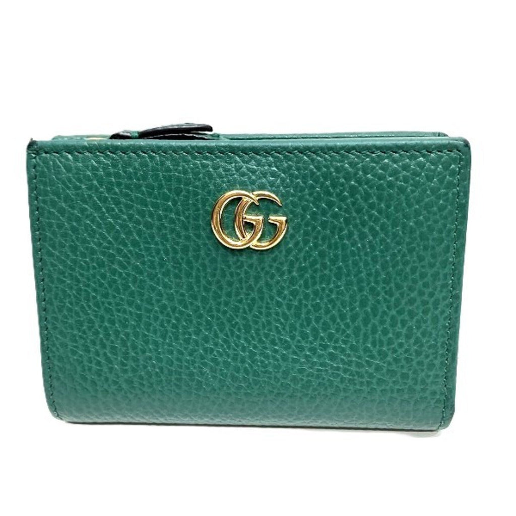 GG Marmont Zip Around Wallet Leather