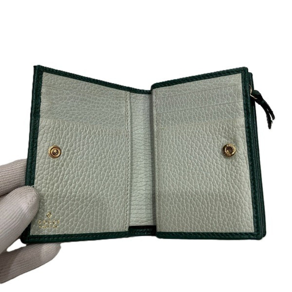 GG Marmont Zip Around Wallet Leather