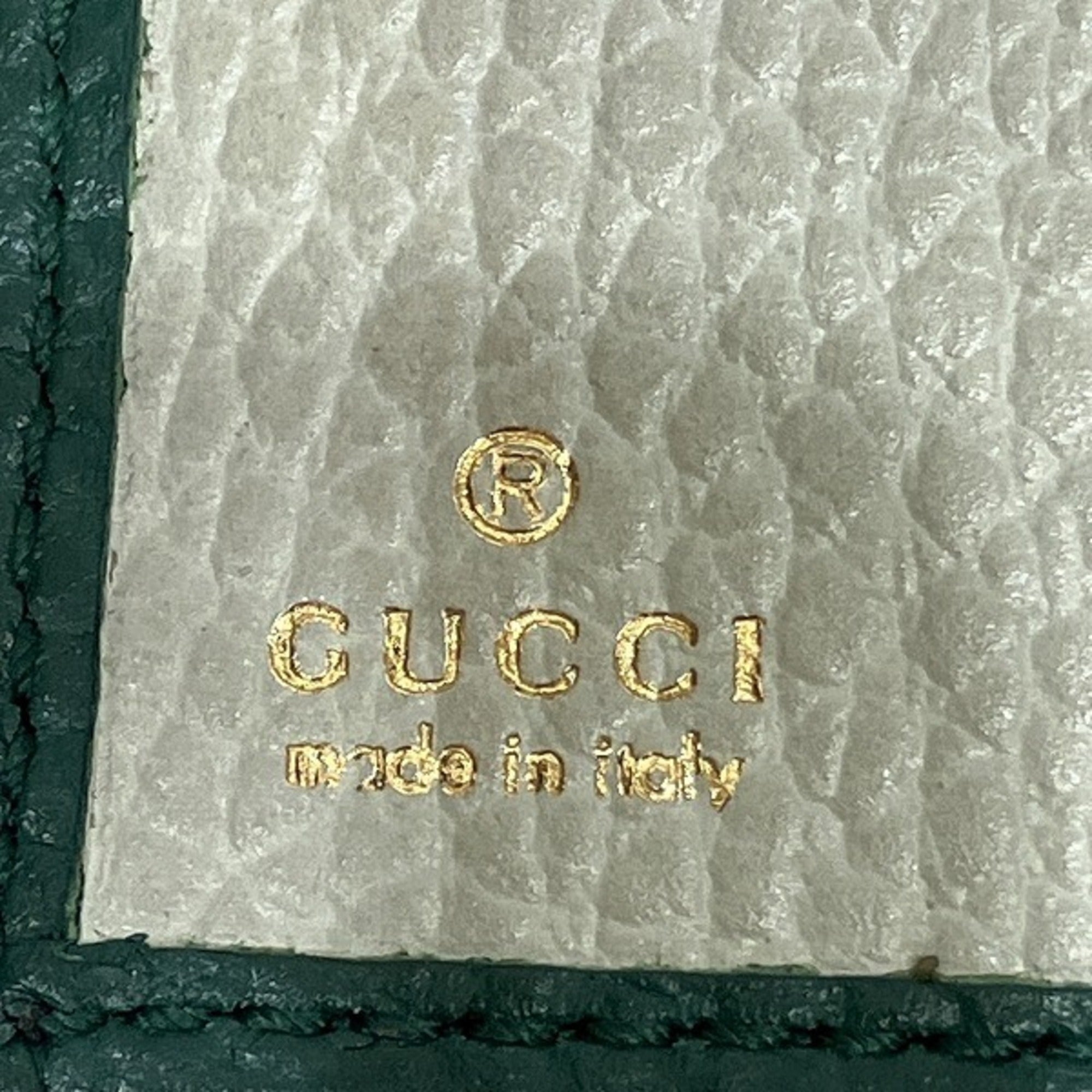 GG Marmont Zip Around Wallet Leather