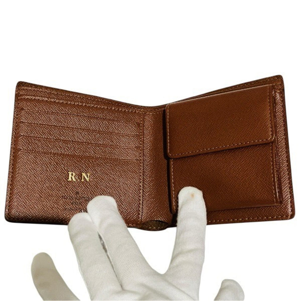 Multiple Wallet Monogram Canvas