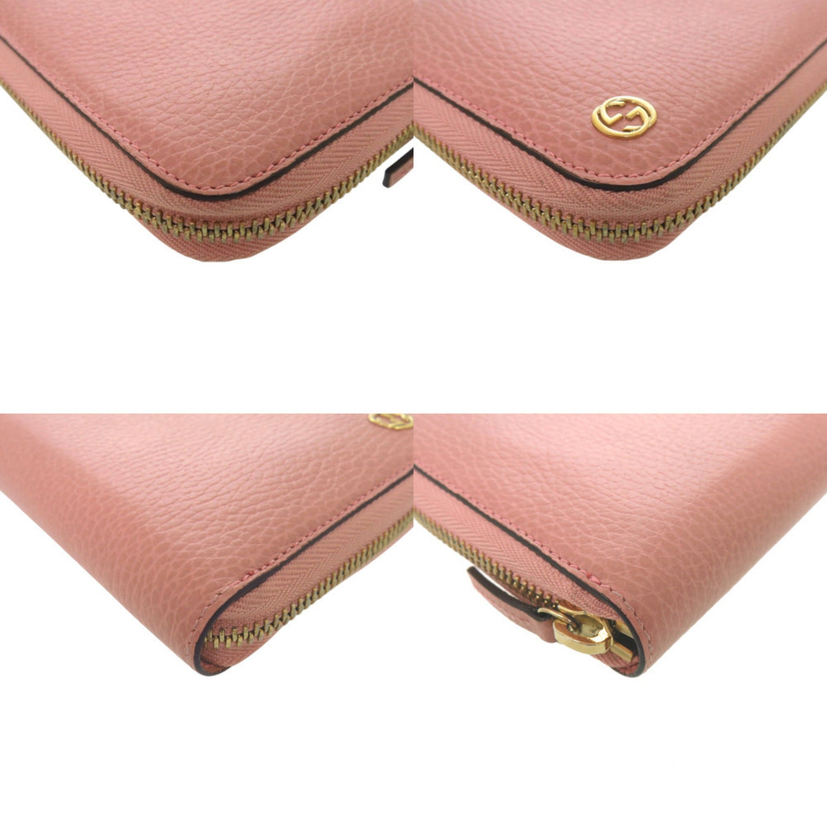 GG Marmont Zip Around Wallet Leather