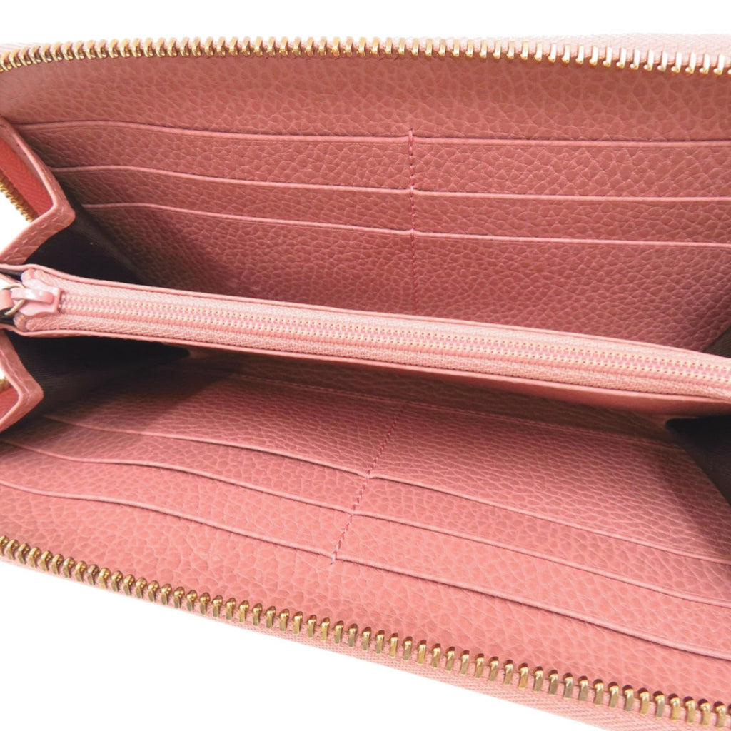 GG Marmont Zip Around Wallet Leather