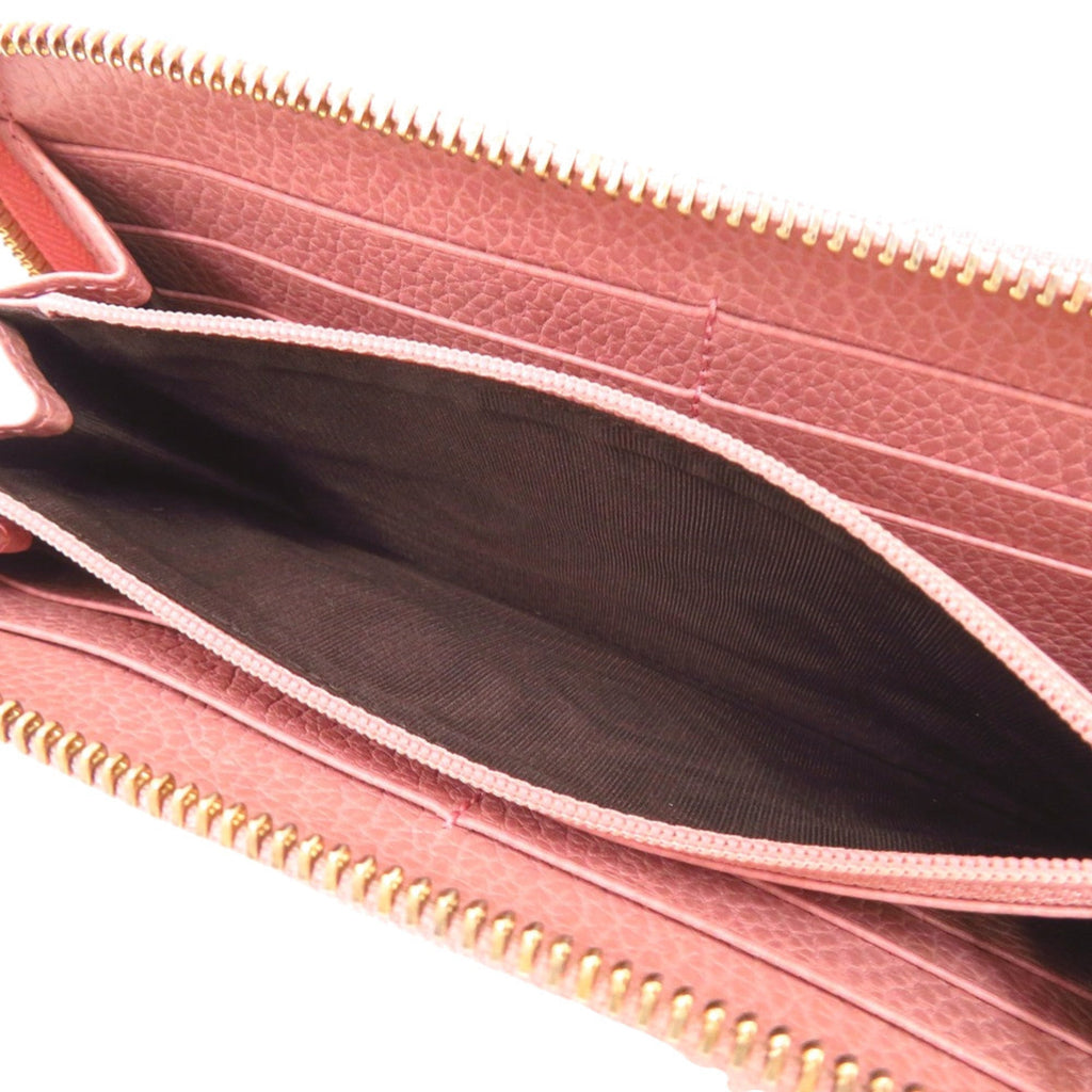 GG Marmont Zip Around Wallet Leather