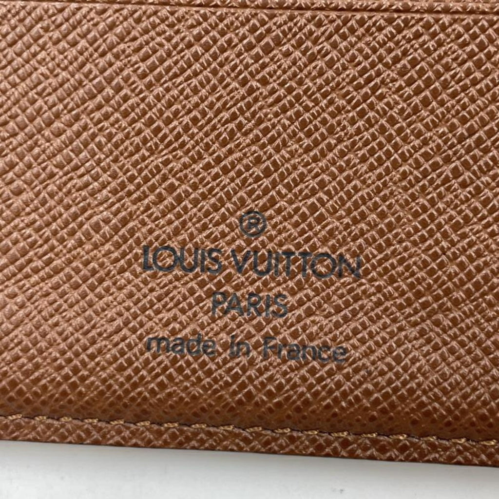 Multiple Wallet Monogram Canvas