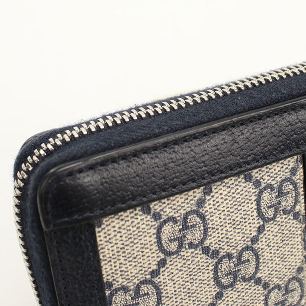 Ophidia Zip Around Wallet GG Coated Canvas