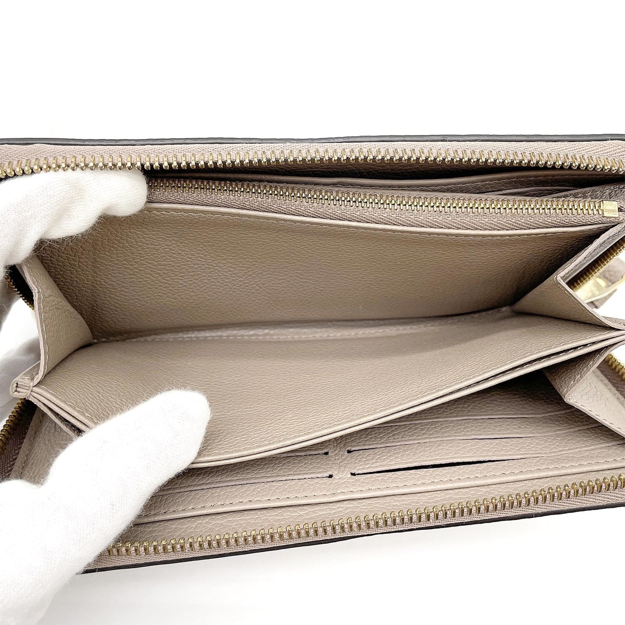 Zippy Wallet Bicolor Monogram Empreinte Giant