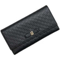 Bow Continental Wallet Guccissima Leather