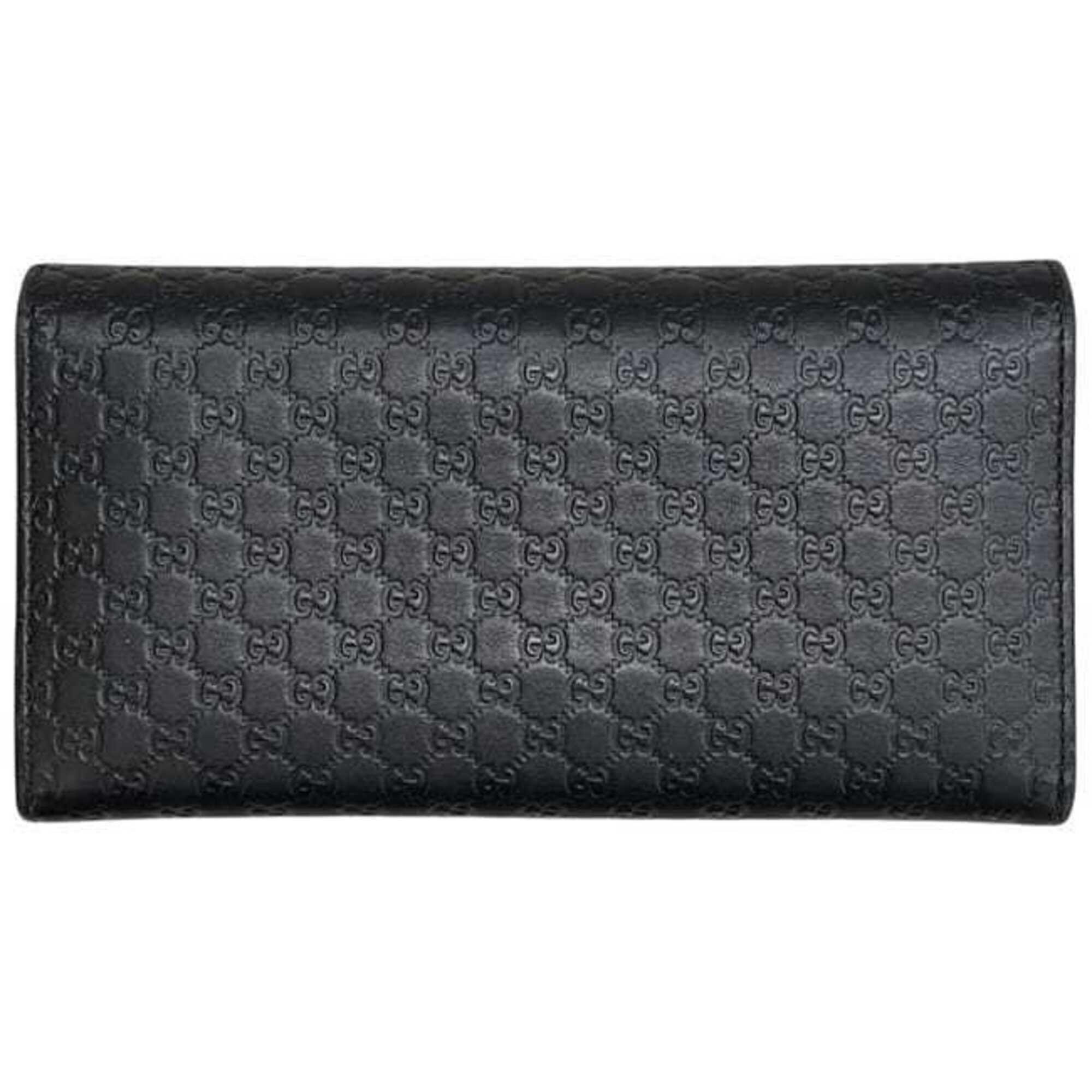 Bow Continental Wallet Guccissima Leather