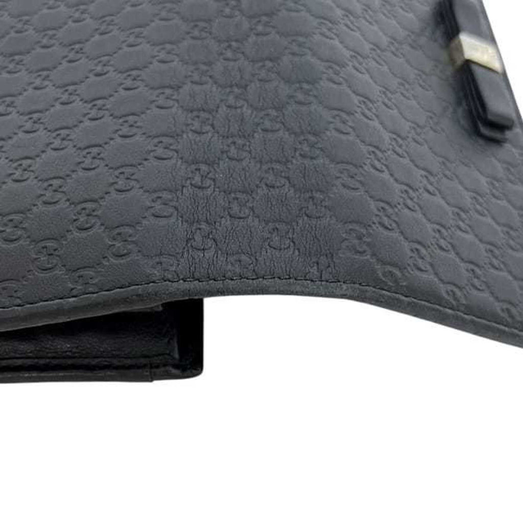Bow Continental Wallet Guccissima Leather