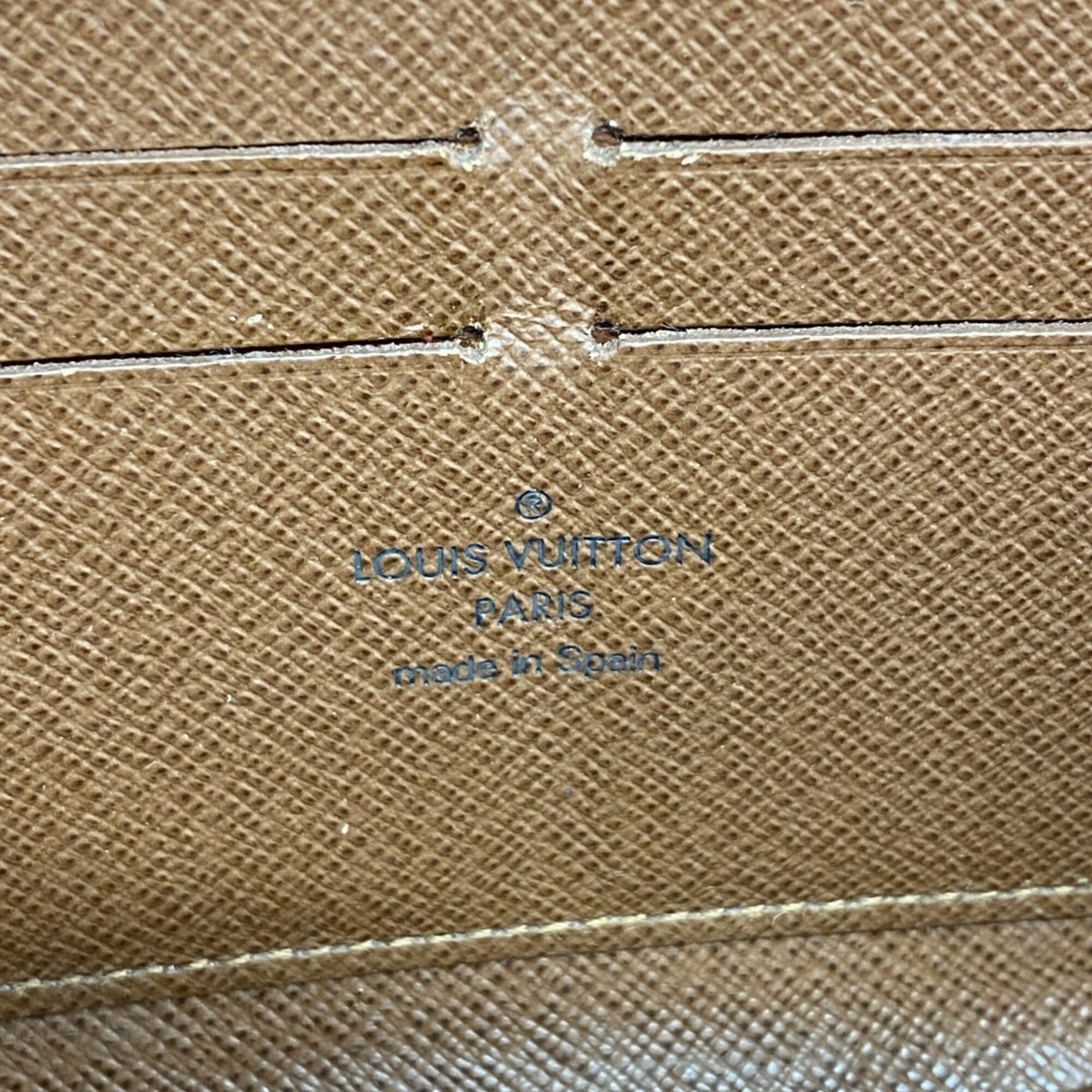 Zippy Wallet Monogram Canvas