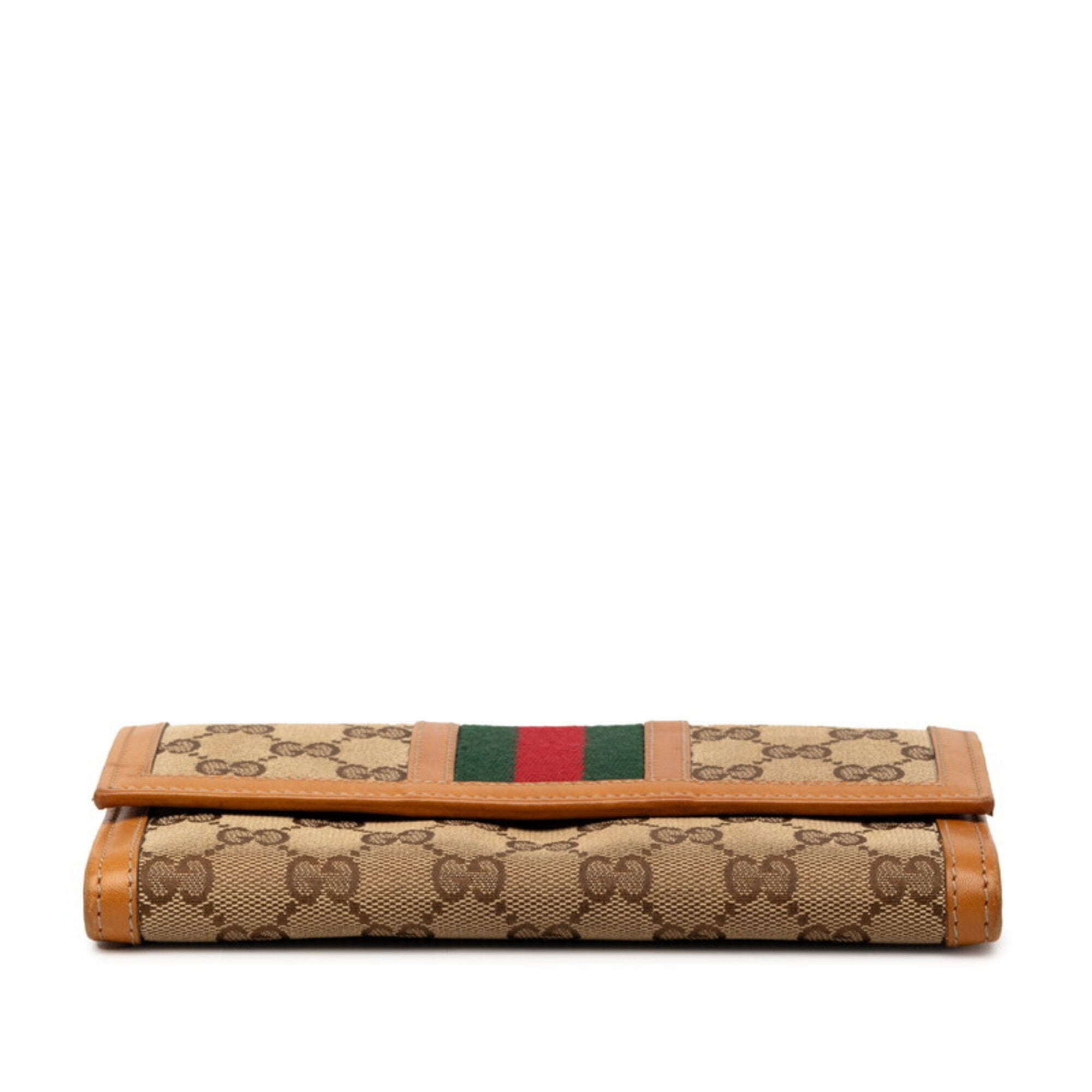 Ophidia Continental Wallet GG Coated Canvas