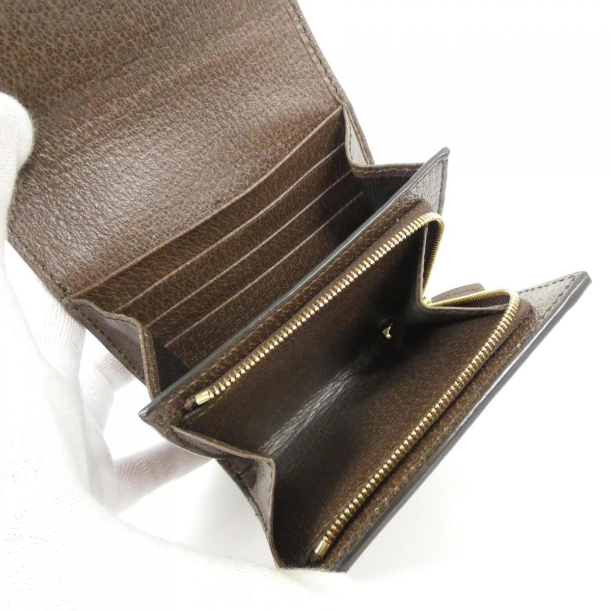 Ophidia French Flap Wallet GG Coated Canvas Compact