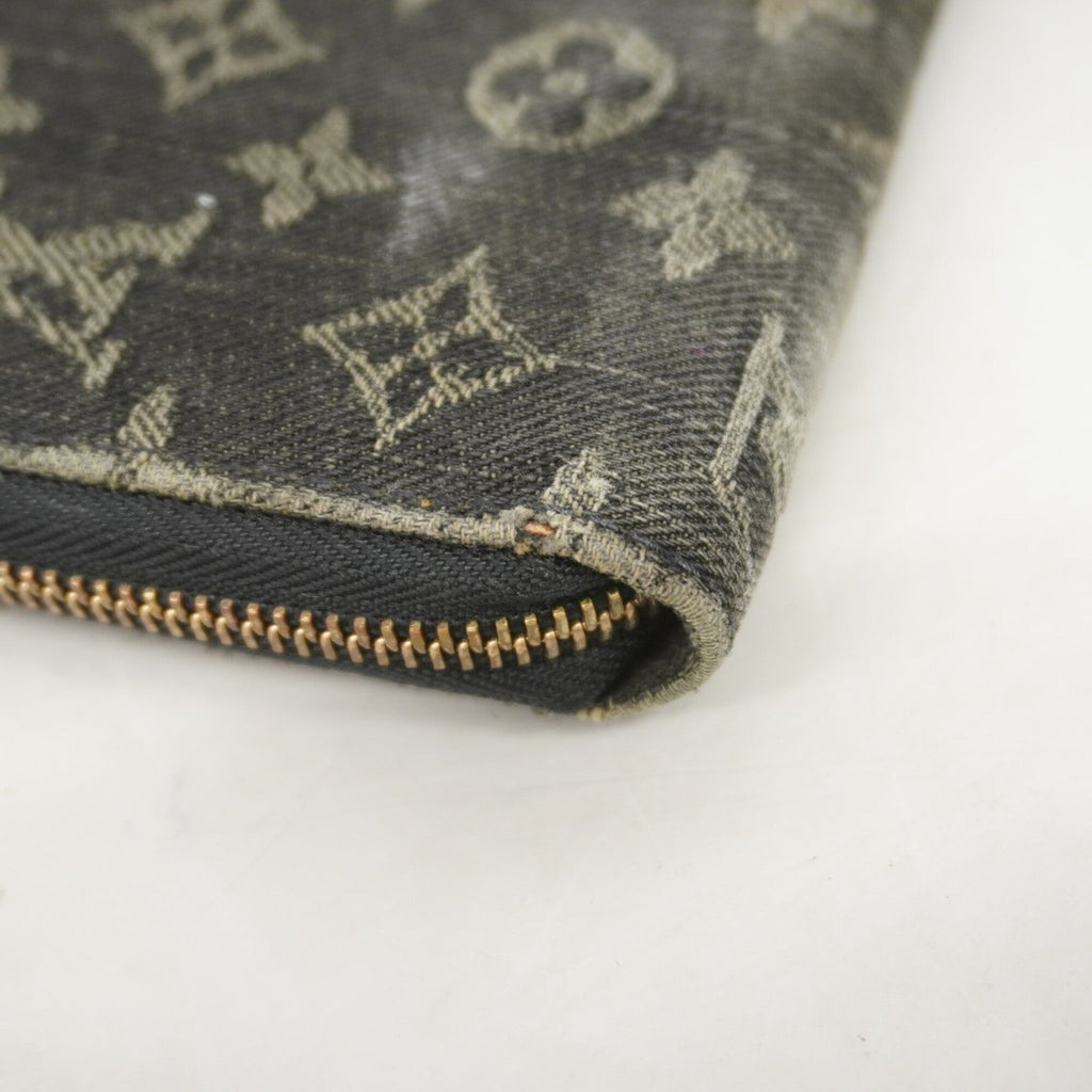 Zippy Wallet Denim