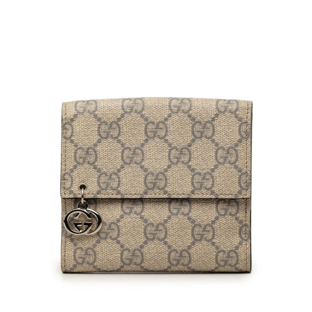 Ophidia French Flap Wallet GG Coated Canvas Compact
