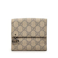 Ophidia French Flap Wallet GG Coated Canvas Compact