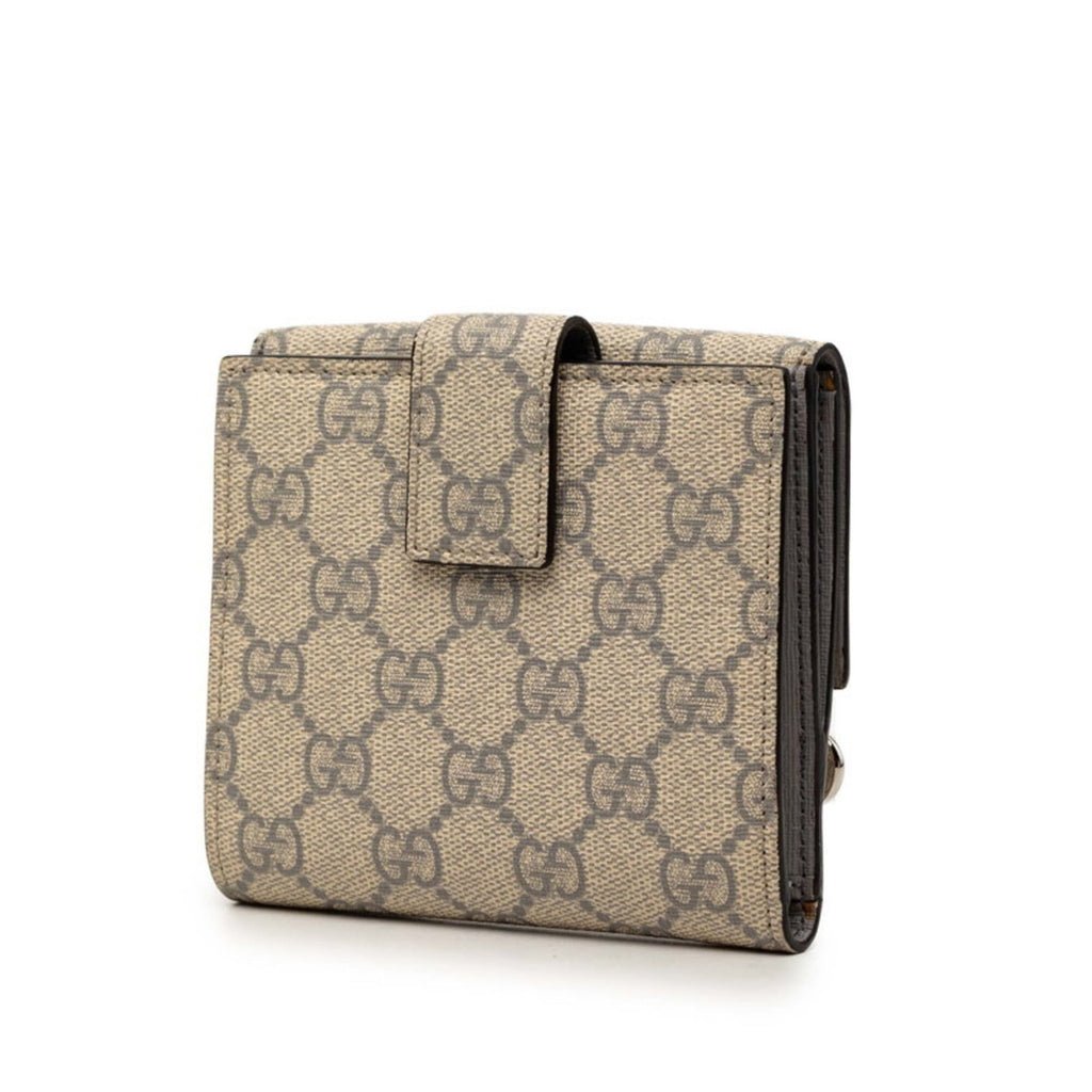 Ophidia French Flap Wallet GG Coated Canvas Compact
