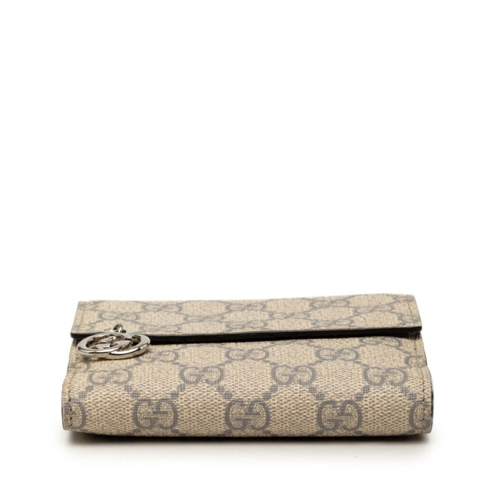 Ophidia French Flap Wallet GG Coated Canvas Compact