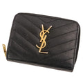Classic Monogram Zip Around Wallet Matelasse Chevron Leather