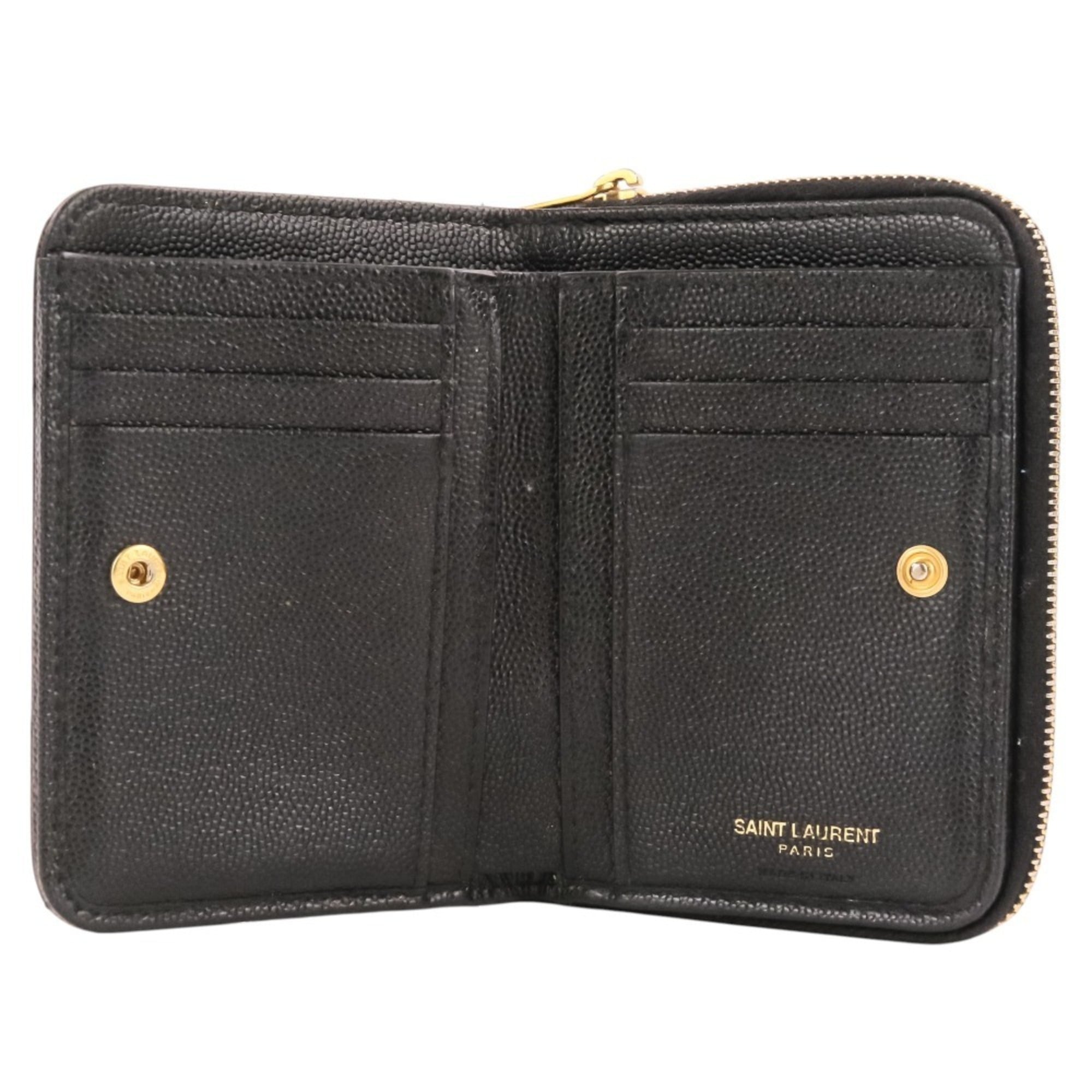 Classic Monogram Zip Around Wallet Matelasse Chevron Leather