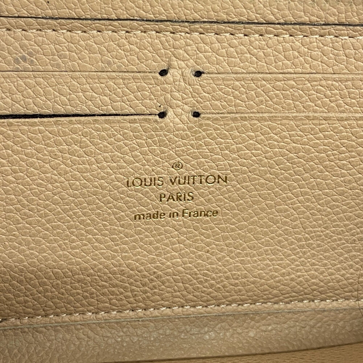 Clemence Wallet Monogram Empreinte Leather