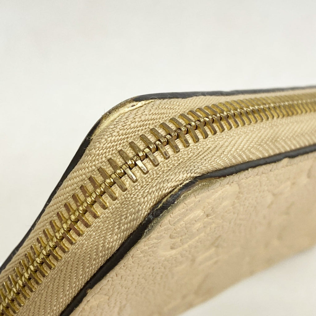 Clemence Wallet Monogram Empreinte Leather
