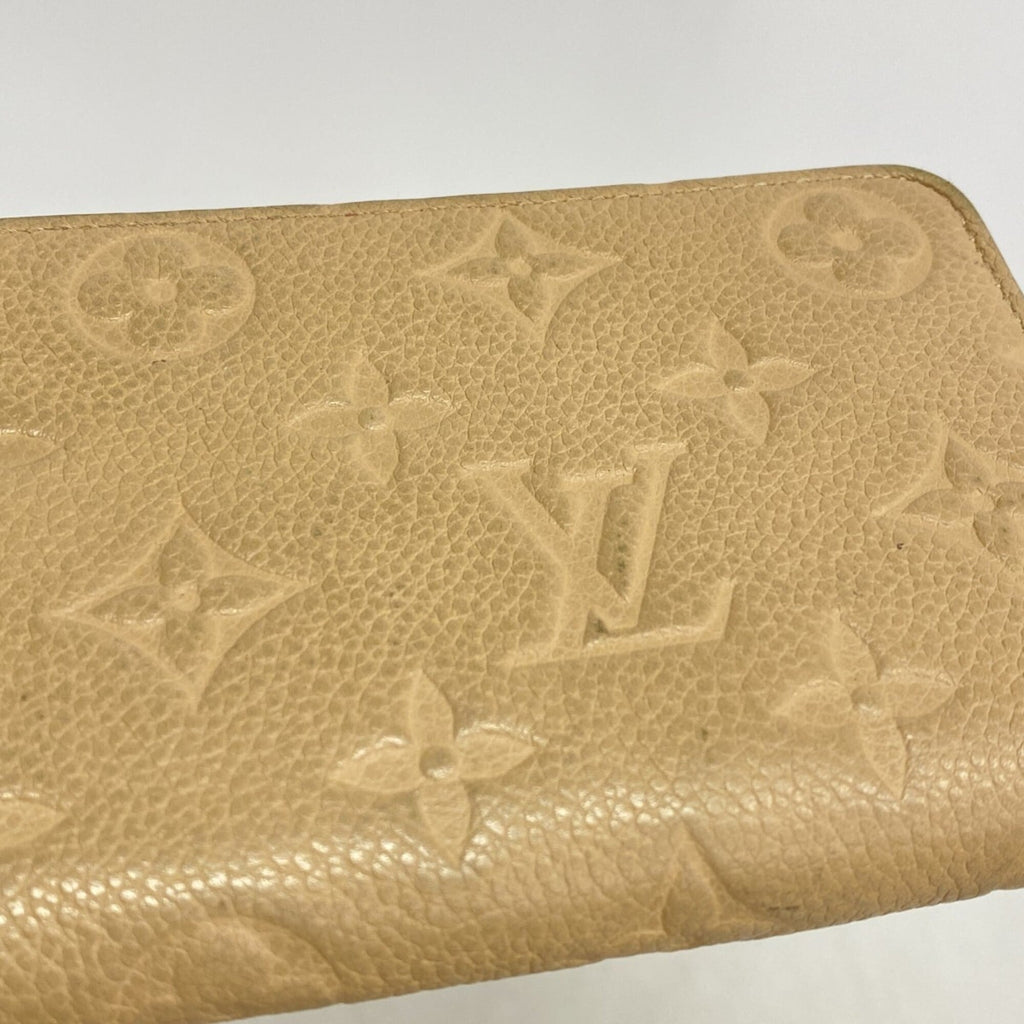 Clemence Wallet Monogram Empreinte Leather