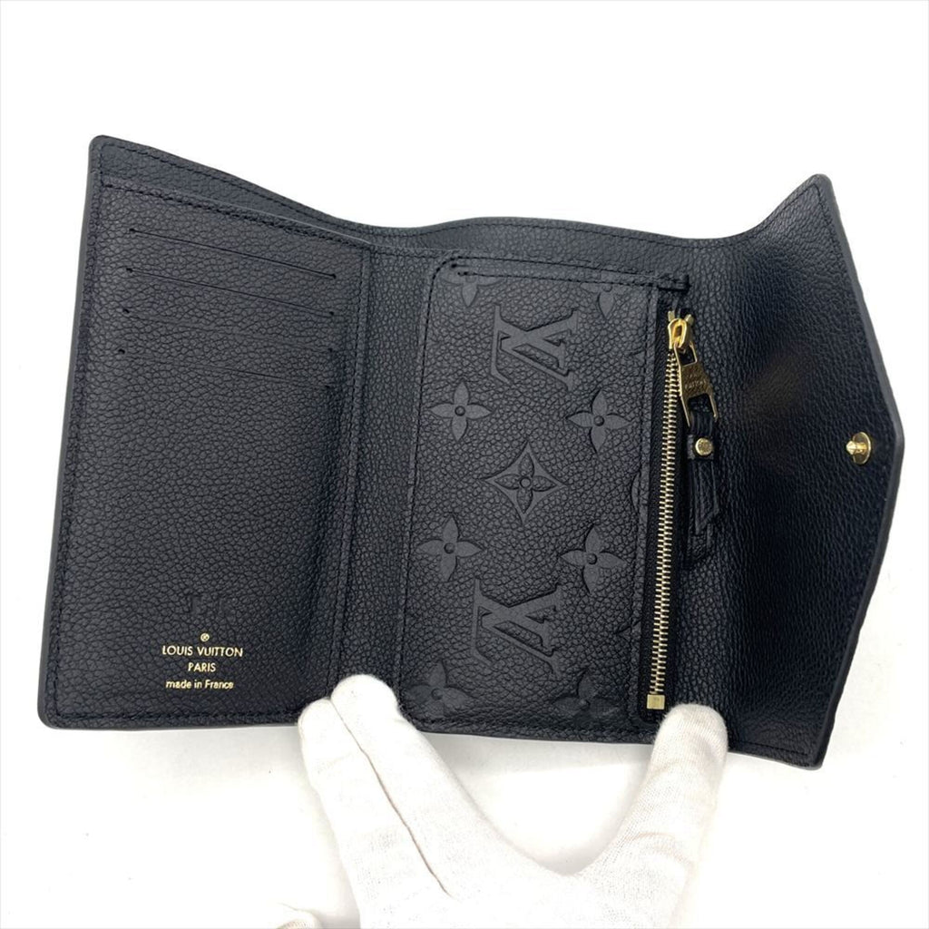 Curieuse Wallet Monogram Empreinte Leather
