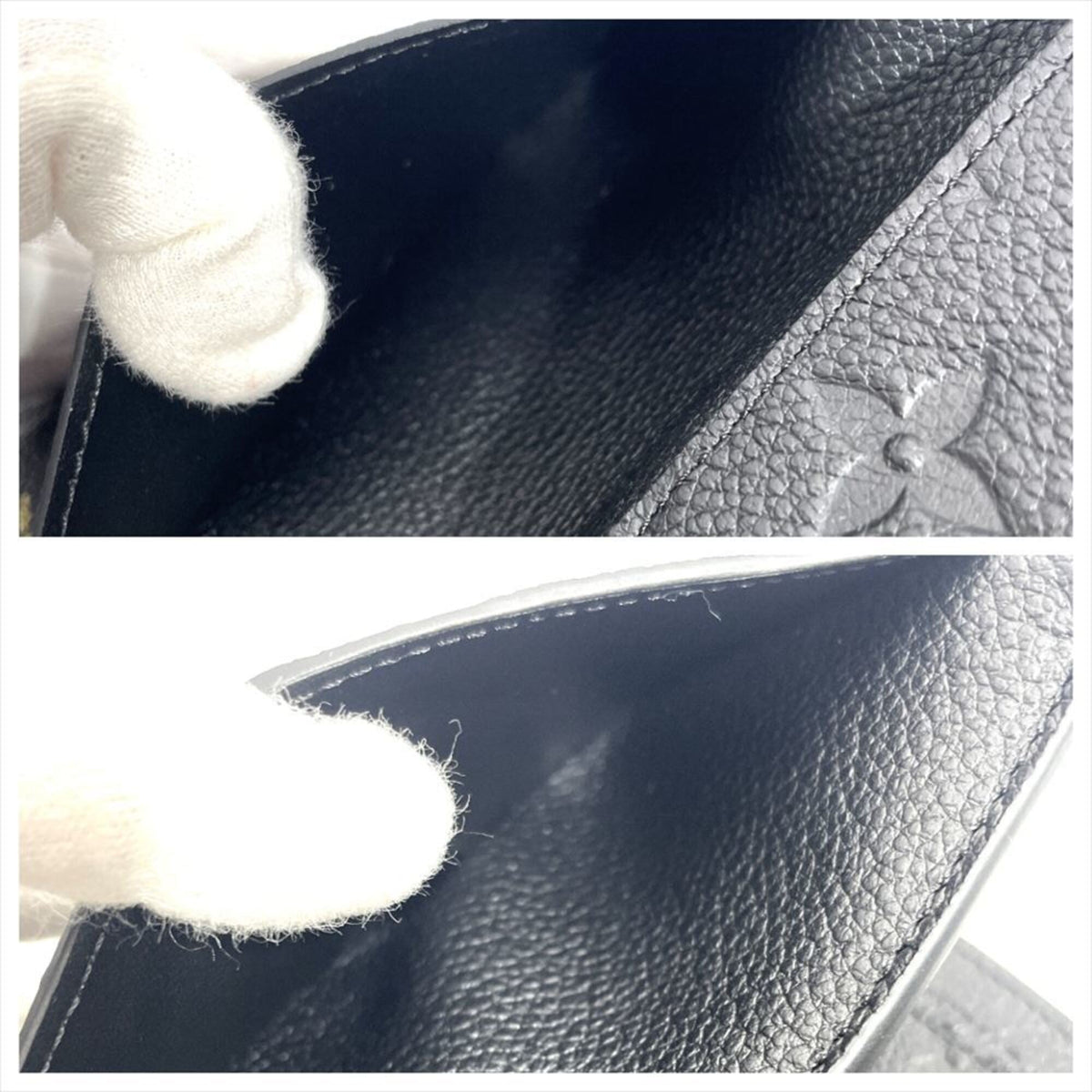 Curieuse Wallet Monogram Empreinte Leather