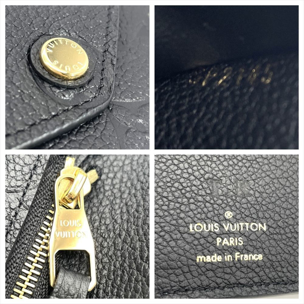 Curieuse Wallet Monogram Empreinte Leather