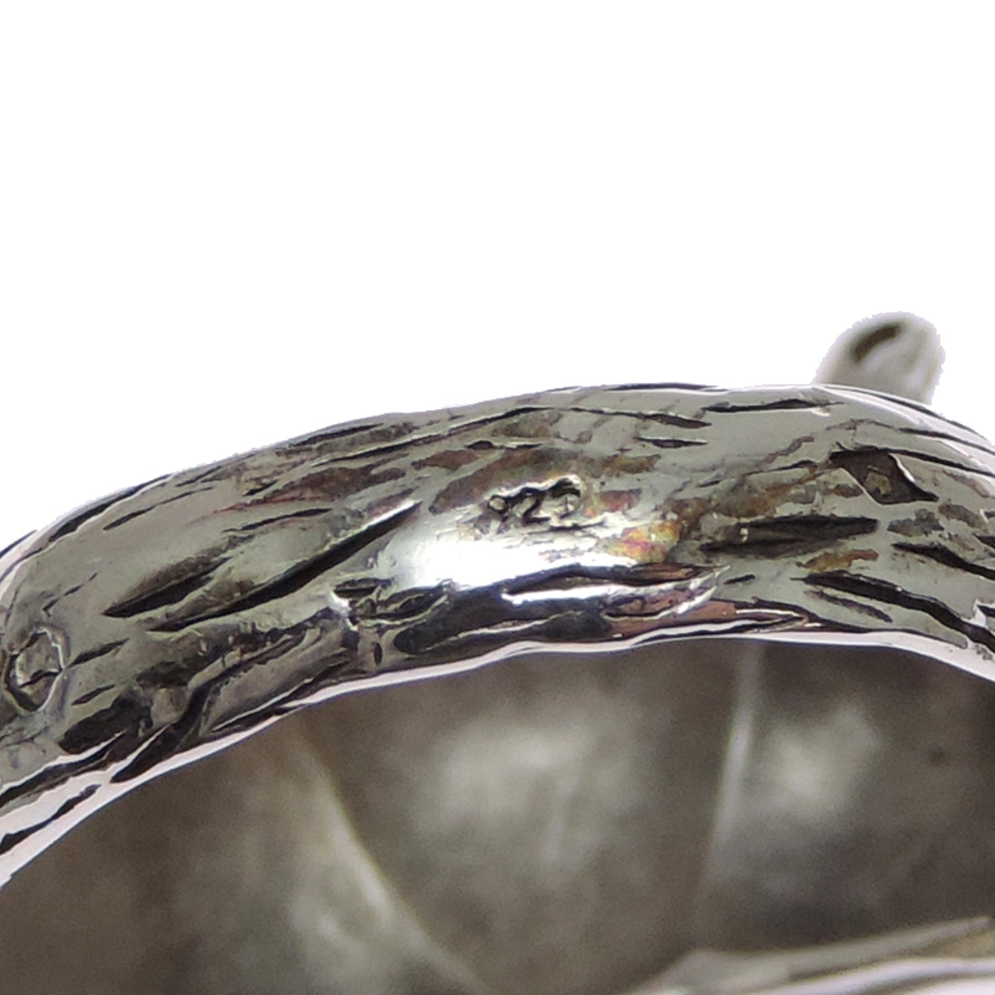 Cheval Horse Band Ring Sterling Silver