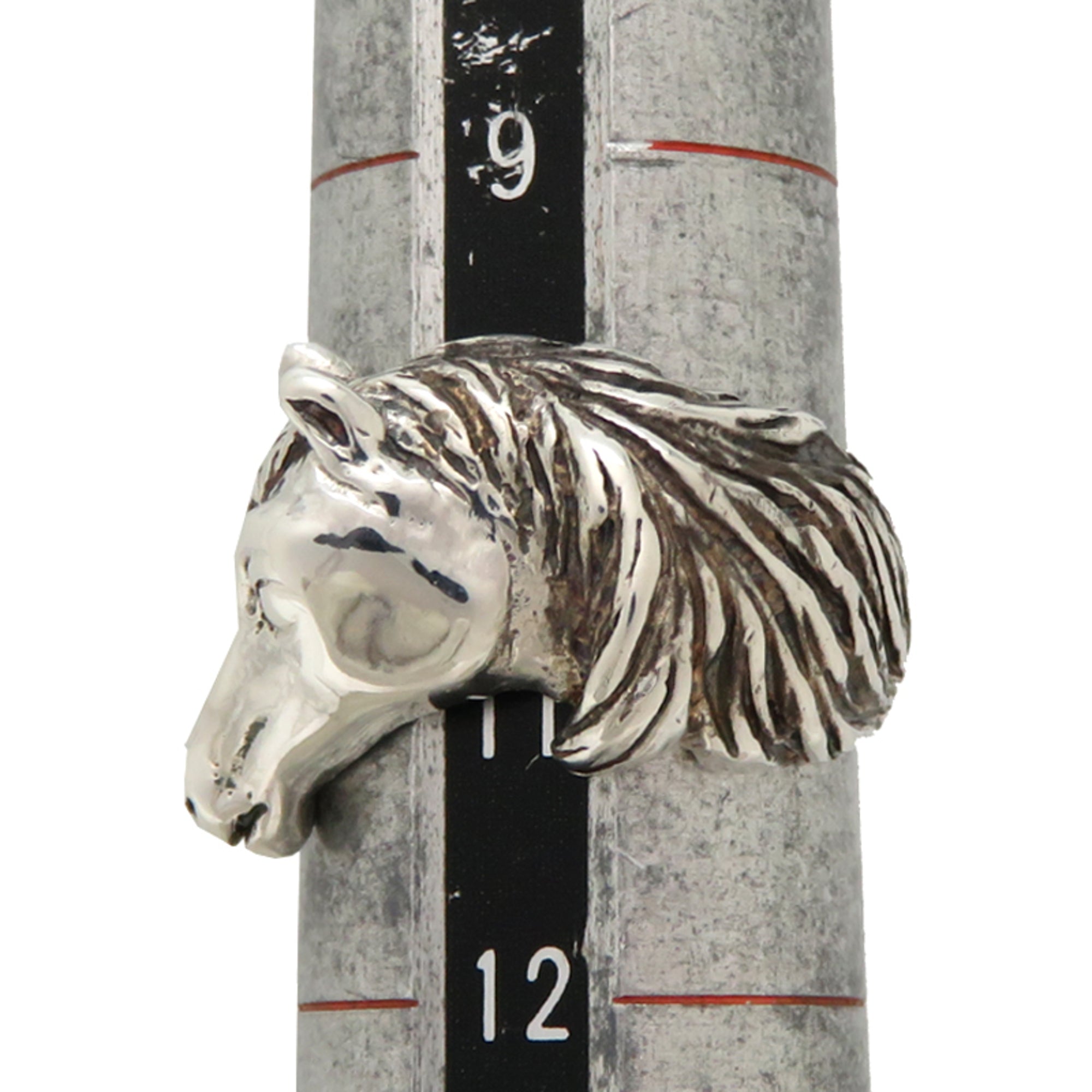 Cheval Horse Band Ring Sterling Silver