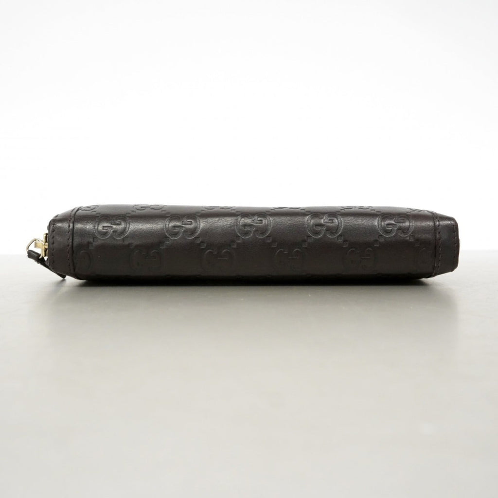 Web Zip Around Wallet Guccissima Leather