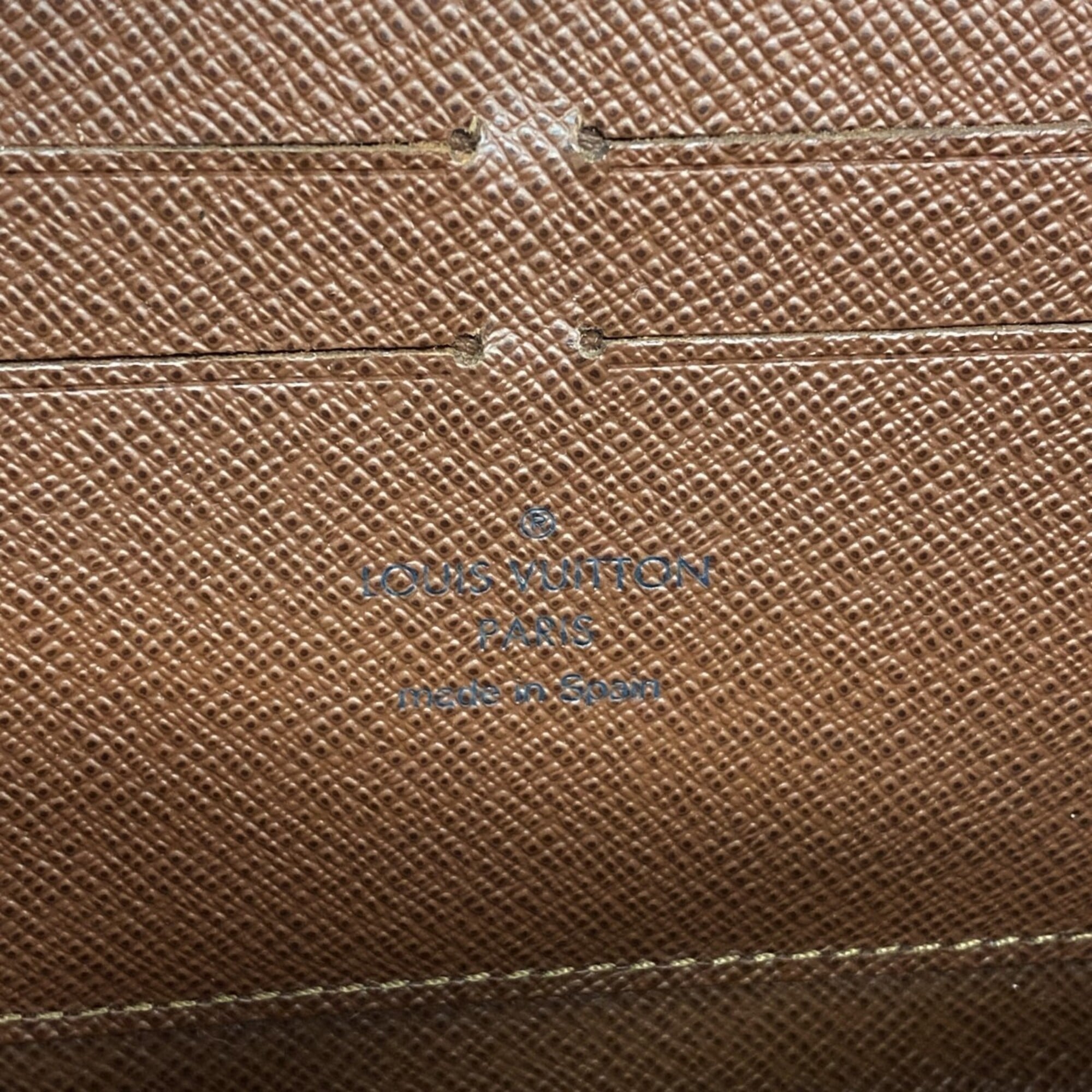 Zippy Wallet Monogram Canvas