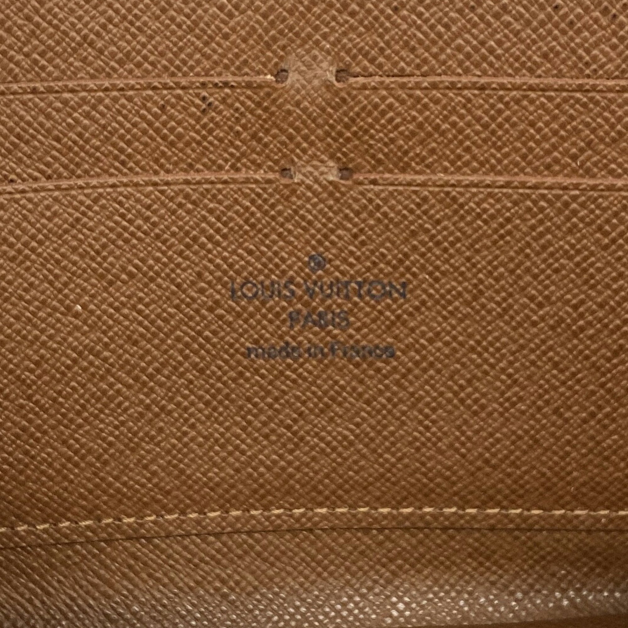 Zippy Wallet Monogram Canvas