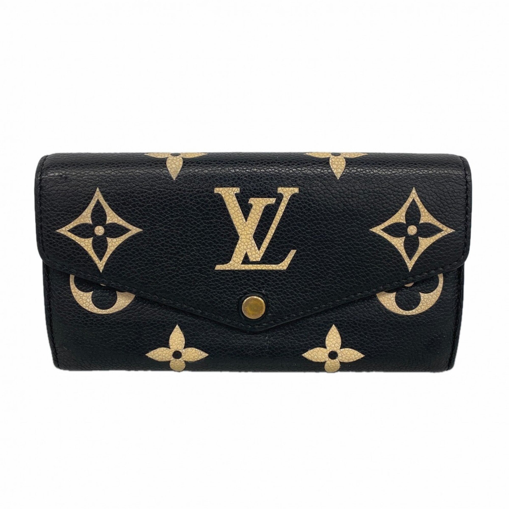 Sarah Wallet NM Bicolor Monogram Empreinte Giant